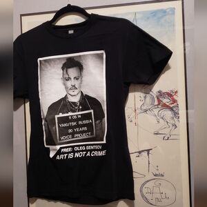 Johnny Depp - The Voice Project T-shirt size Xsmall